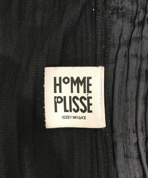 HOMME PLISSE ISSEY MIYAKE（オム プリッセ イッセイ ミヤケ）HOMME PLISSE ISSEY MIYAKE (オム プリッセ イッセイ ミヤケ) プリーツパンツ ブラック サイズ:1の古着・服飾アイテム