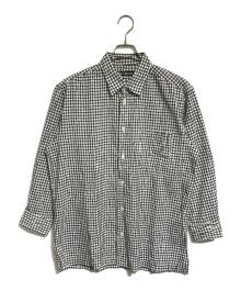 ISSEY MIYAKE（イッセイミヤケ）の古着「シワ加工シャツ」｜ブラック