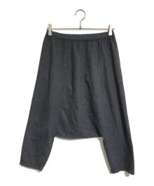 COMME des GARCONS（コムデギャルソン）の古着「ウールサルエルパンツ」｜グレー