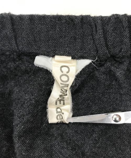 COMME des GARCONS（コムデギャルソン）COMME des GARCONS (コムデギャルソン) ウールサルエルパンツ グレー サイズ:Mの古着・服飾アイテム