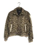 AMIRIアミリ）の古着「BONES VARSITY JACKET」｜ブラウン