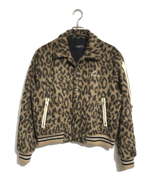 AMIRI（アミリ）AMIRI (アミリ) BONES VARSITY JACKET ブラウン サイズ:SIZE 50の古着・服飾アイテム