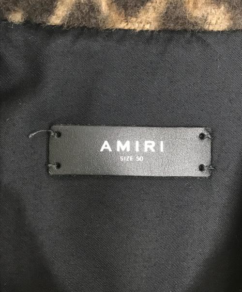 AMIRI（アミリ）AMIRI (アミリ) BONES VARSITY JACKET ブラウン サイズ:SIZE 50の古着・服飾アイテム