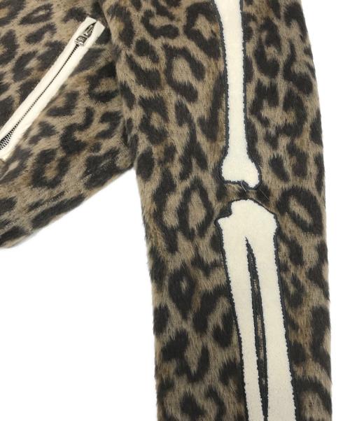 AMIRI（アミリ）AMIRI (アミリ) BONES VARSITY JACKET ブラウン サイズ:SIZE 50の古着・服飾アイテム