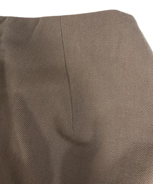 COMME des GARCONS（コムデギャルソン）COMME des GARCONS (コムデギャルソン) アシンメトリーフレアスカート ベージュ サイズ:Sの古着・服飾アイテム