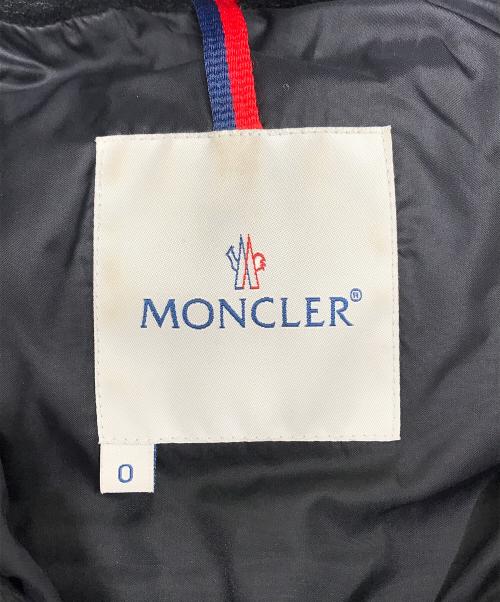 MONCLER（モンクレール）MONCLER (モンクレール) BADIA ダウンジャケット ブラック サイズ:SIZE 0の古着・服飾アイテム