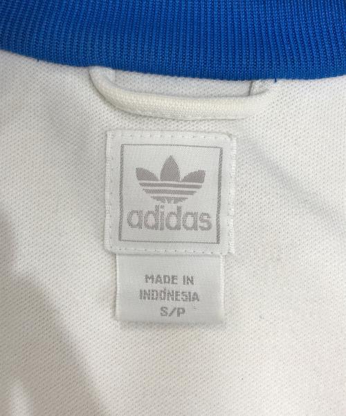 adidas（アディダス）adidas (アディダス) ワールドマーク トラックジャケット ホワイト サイズ:Mの古着・服飾アイテム