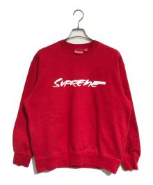 SUPREME（シュプリーム）の古着「Futura Logo Crewneck」｜レッド