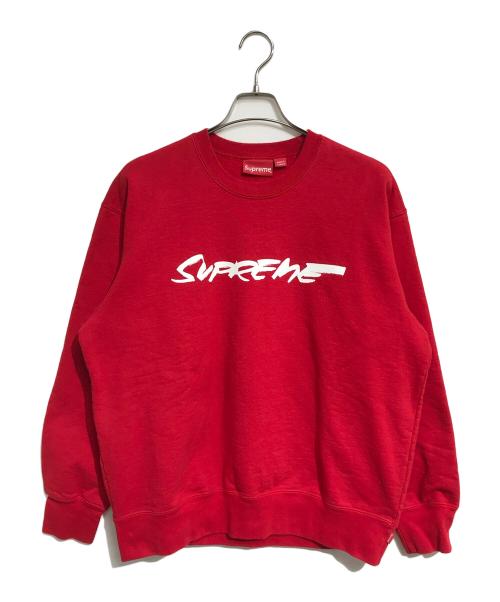 SUPREME（シュプリーム）SUPREME (シュプリーム) Futura Logo Crewneck レッド サイズ:Mの古着・服飾アイテム