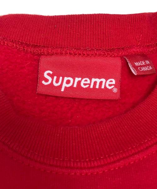 SUPREME（シュプリーム）SUPREME (シュプリーム) Futura Logo Crewneck レッド サイズ:Mの古着・服飾アイテム