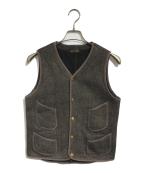 BROWN'S BEACH JACKETブラウンズビーチジャケット）の古着「ビーチクロスベスト」｜グレー