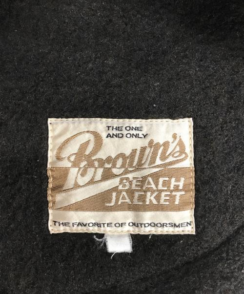 BROWN'S BEACH JACKET（ブラウンズビーチジャケット）BROWN'S BEACH JACKET (ブラウンズビーチジャケット) ビーチクロスベスト グレー サイズ:表記なしの古着・服飾アイテム