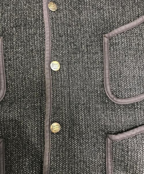 BROWN'S BEACH JACKET（ブラウンズビーチジャケット）BROWN'S BEACH JACKET (ブラウンズビーチジャケット) ビーチクロスベスト グレー サイズ:表記なしの古着・服飾アイテム