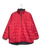 L.L.Beanエルエルビーン）の古着「中綿ハーフジップジャケット」｜レッド
