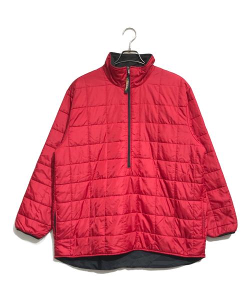 L.L.Bean（エルエルビーン）L.L.Bean (エルエルビーン) 中綿ハーフジップジャケット レッド サイズ:Lの古着・服飾アイテム