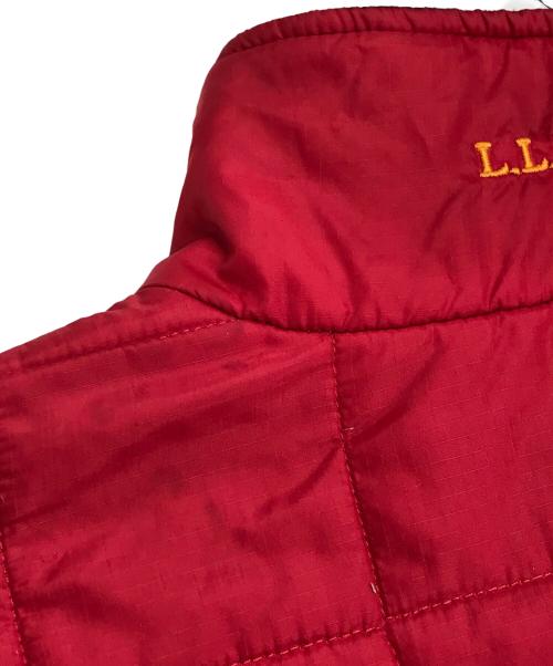 L.L.Bean（エルエルビーン）L.L.Bean (エルエルビーン) 中綿ハーフジップジャケット レッド サイズ:Lの古着・服飾アイテム