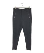 Jean Paul Gaultier hommeジャンポールゴルチェオム）の古着「ジップデザインウールパンツ」｜ブラック