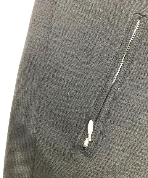 Jean Paul Gaultier homme（ジャンポールゴルチェオム）Jean Paul Gaultier homme (ジャンポールゴルチェオム) ジップデザインウールパンツ ブラック サイズ:48の古着・服飾アイテム