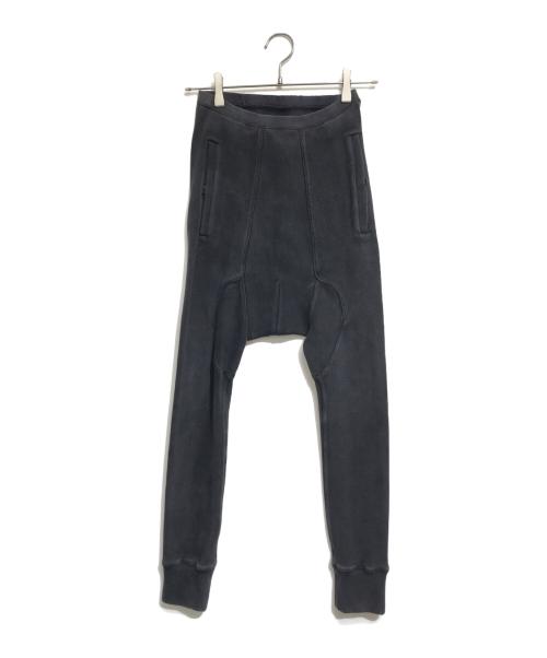 BORIS BIDJAN SABERI（ボリスビジャンサベリ）BORIS BIDJAN SABERI (ボリスビジャンサベリ) ニットサルエルパンツ ブラック サイズ:Sの古着・服飾アイテム