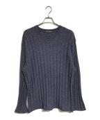 ISSEY MIYAKEイッセイミヤケ）の古着「ねじれ加工ニット」｜ネイビー