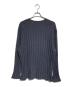 ISSEY MIYAKE (イッセイミヤケ) ねじれ加工ニット ネイビー サイズ:4：22000円