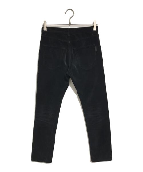 Saint Laurent Paris（サンローランパリ）Saint Laurent Paris (サンローランパリ) コーデュロイスキニーパンツ ブラック サイズ:26の古着・服飾アイテム