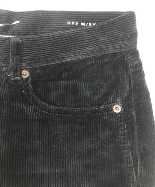 Saint Laurent Paris（サンローランパリ）Saint Laurent Paris (サンローランパリ) コーデュロイスキニーパンツ ブラック サイズ:26の古着・服飾アイテム