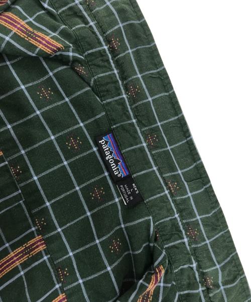 Patagonia（パタゴニア）Patagonia (パタゴニア) ネイティブ刺繍シャツ カーキ サイズ:Lの古着・服飾アイテム