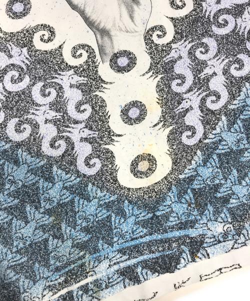 ANDAZIA（アンダジア）ANDAZIA (アンダジア) アートプリントTシャツ ホワイト サイズ:Lの古着・服飾アイテム