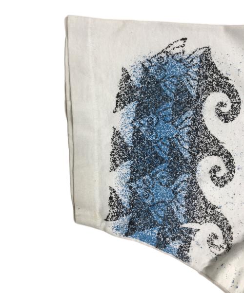 ANDAZIA（アンダジア）ANDAZIA (アンダジア) アートプリントTシャツ ホワイト サイズ:Lの古着・服飾アイテム