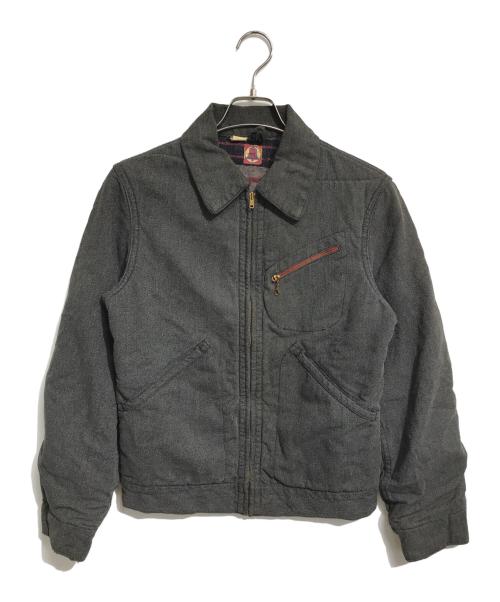 Bluebell（ブルーベル）Bluebell (ブルーベル) ブラックシャンブレージャケット ブラック サイズ:表記なしの古着・服飾アイテム