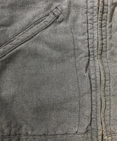 Bluebell（ブルーベル）Bluebell (ブルーベル) ブラックシャンブレージャケット ブラック サイズ:表記なしの古着・服飾アイテム
