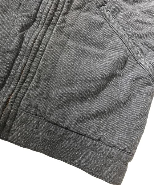 Bluebell（ブルーベル）Bluebell (ブルーベル) ブラックシャンブレージャケット ブラック サイズ:表記なしの古着・服飾アイテム
