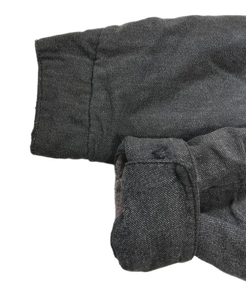 Bluebell（ブルーベル）Bluebell (ブルーベル) ブラックシャンブレージャケット ブラック サイズ:表記なしの古着・服飾アイテム