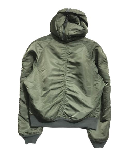 ALPHA（アルファ）ALPHA (アルファ) N-2Bジャケット グリーン サイズ:Lの古着・服飾アイテム