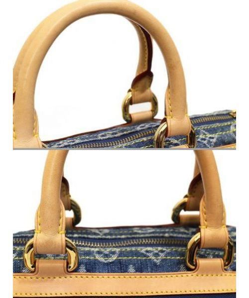 LOUIS VUITTON（ルイ ヴィトン）LOUIS VUITTON (ルイヴィトン) ネオスピーディ ブルー サイズ:- モノグラム・デニム M95019 SP0016の古着・服飾アイテム