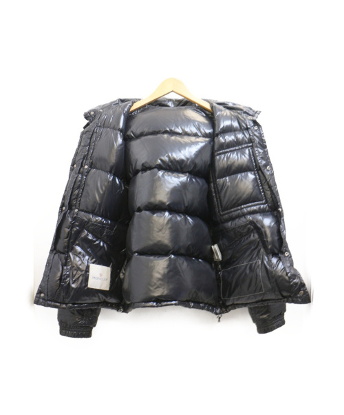 MONCLER（モンクレール）MONCLER (モンクレール) ダウンジャケット ブラック サイズ:0 K2の古着・服飾アイテム