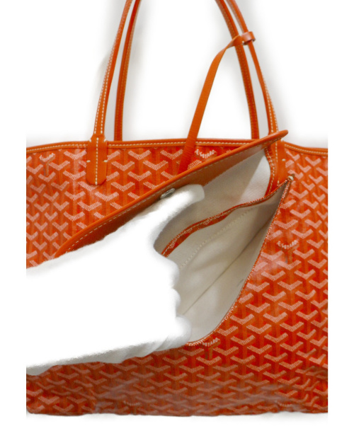 GOYARD（ゴヤール）GOYARD (ゴヤール) サンルイトートバッグ オレンジ -の古着・服飾アイテム