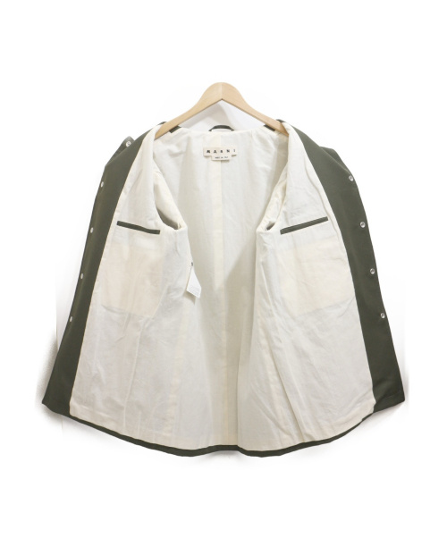 MARNI（マルニ）MARNI (マルニ) デザインカバーオール カーキ サイズ:48 M05AM0070 S48001の古着・服飾アイテム