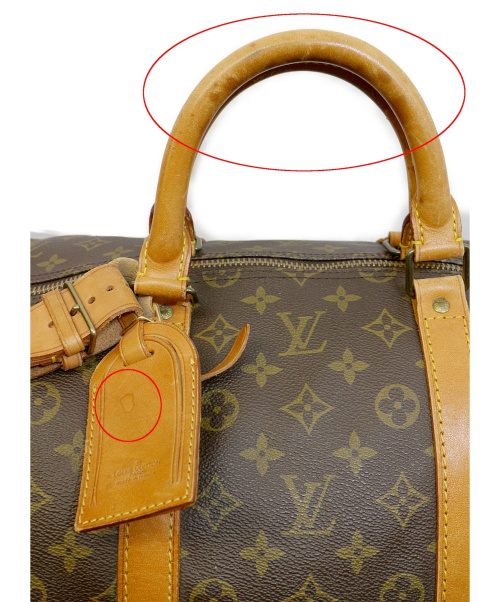 LOUIS VUITTON（ルイ ヴィトン）LOUIS VUITTON (ルイ ヴィトン) キーポル ブラウン モノグラム VI 803の古着・服飾アイテム