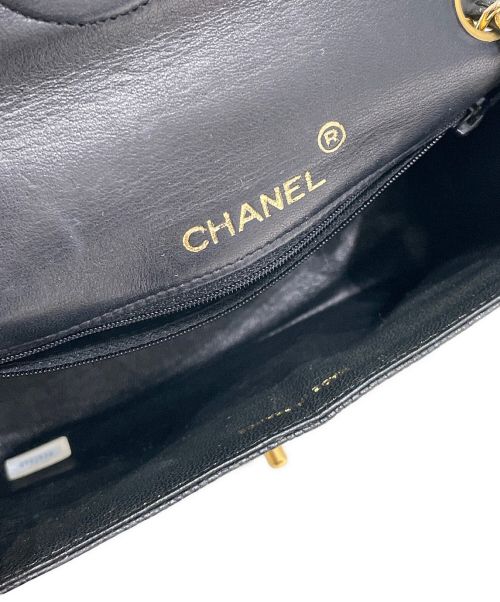CHANEL（シャネル）CHANEL (シャネル) リザードミニマトラッセ ブラック サイズ:19の古着・服飾アイテム
