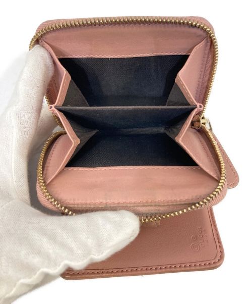 GUCCI（グッチ）GUCCI (グッチ) マイクログッチ シマ ピンクの古着・服飾アイテム