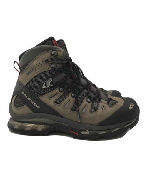 SALOMON（サロモン）SALOMON (サロモン) トレッキングブーツ カーキ サイズ:25cmの古着・服飾アイテム