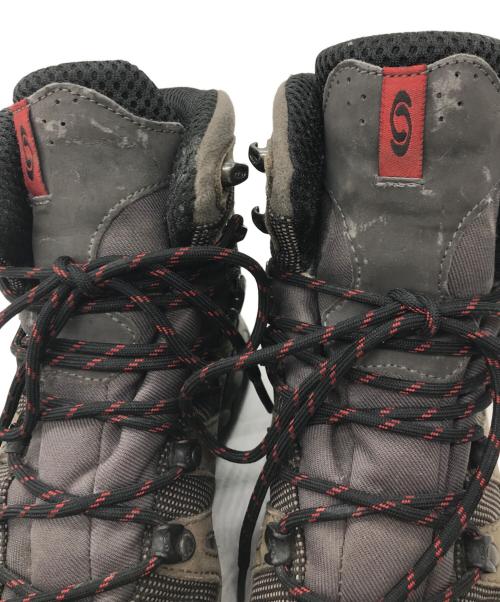 SALOMON（サロモン）SALOMON (サロモン) トレッキングブーツ カーキ サイズ:25cmの古着・服飾アイテム