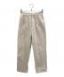 I-UKI-KAHA-NGURENGURE（カグレ）の古着「テーパードパンツ」｜アイボリー