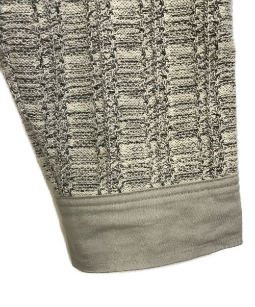 RED EAR（レッドイアー）RED EAR (レッドイヤー) テクスチャー カーディガン アイボリー サイズ:XLの古着・服飾アイテム