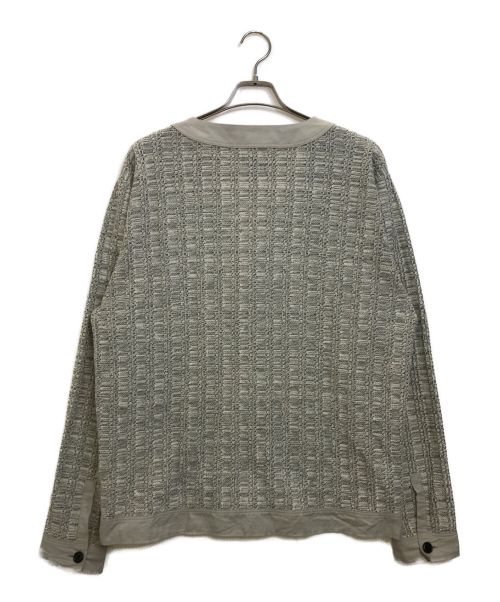 RED EAR（レッドイアー）RED EAR (レッドイヤー) テクスチャー カーディガン アイボリー サイズ:XLの古着・服飾アイテム