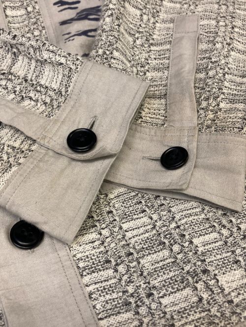 RED EAR（レッドイアー）RED EAR (レッドイヤー) テクスチャー カーディガン アイボリー サイズ:XLの古着・服飾アイテム