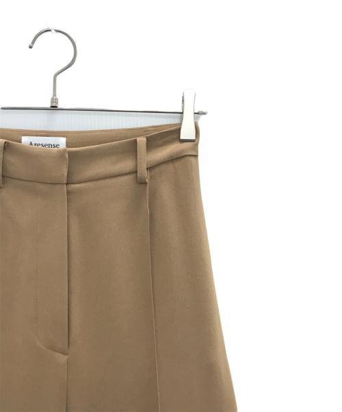 Aresense（アーセンス）aresense (アーセンス) ワイドパンツ ブラウン サイズ:34の古着・服飾アイテム