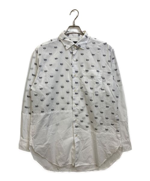 Engineered Garments（エンジニアドガーメンツ）Engineered Garments (エンジニアド ガーメンツ) トランペット総柄シャツ ホワイト サイズ:Sの古着・服飾アイテム